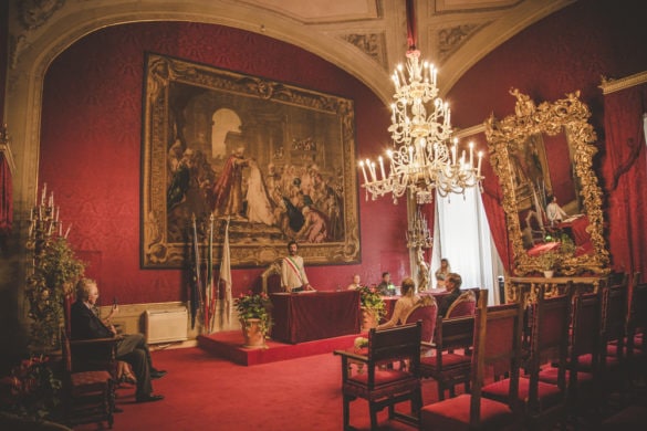 Wedding at the Sala Rossa at Palazzo Vecchio